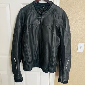 BILT BLL4 Leather Mesh Motorcycle Jacket